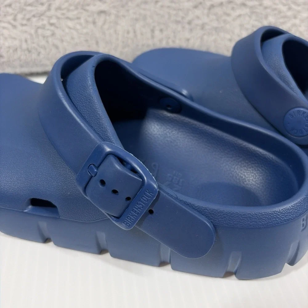 Birkenstock Birki Flow Big Kids Navy Blue C11 - 29 185 Clog Sandal - NEW No Box